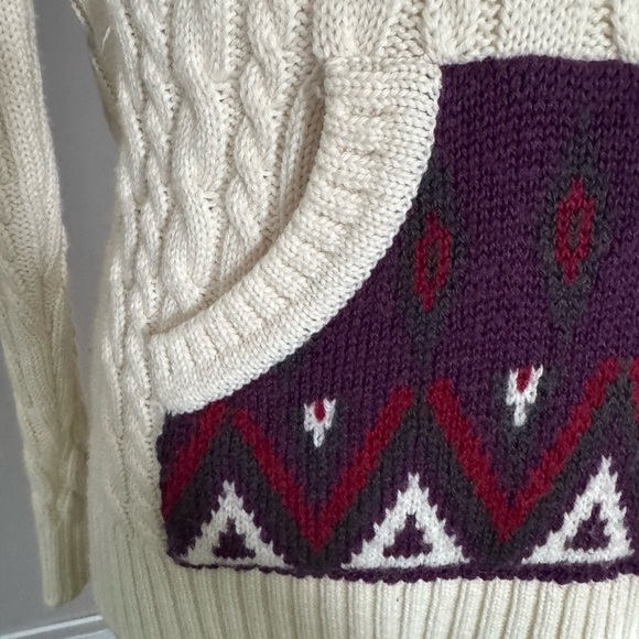 Killah Miss sixty 90s vintage rare boho knit Sweater, hoodie ptp 16” length 24” - Picture 2 of 11